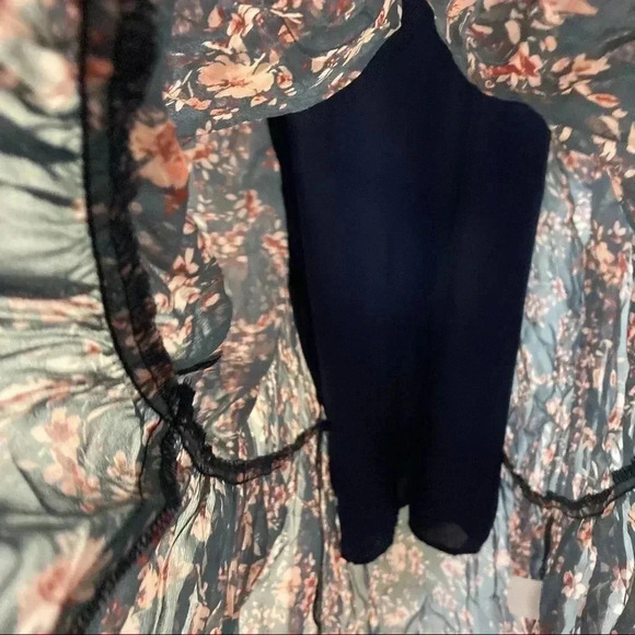 NWT Amour Vert Sierra  silk dress - Picture 4 of 6